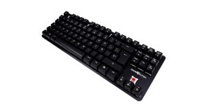 Teclado Mecánico GAME FACTOR KBG500-RD, Alámbrico, Español, Negro, RGB