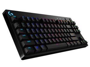 Teclado Mecánico Gaming LOGITECH PRO, USB, Estándar, Inglés, Negro, RGB