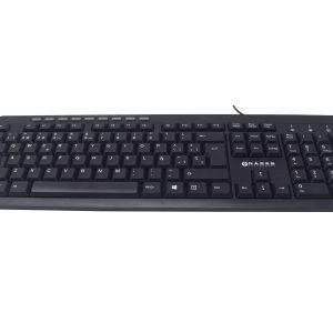 Teclado Multimedia Naceb Technology NA-0109, Estándar, Negro, Alámbrico