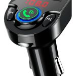 Transmisor BT Doble puerto USB PERFECT CHOICE PC-331148, Negro, 87,5 - 108 MHz