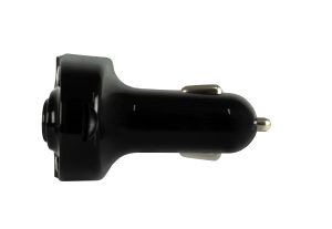 Transmisor BT Doble puerto USB PERFECT CHOICE PC-331148, Negro, 87,5 - 108 MHz