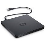 Unidad de DVD Externo DELL Unidad/Quemador, Negro, USB 2.0, DVD±RW