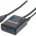 162302 Hub USB 3.0 de Supervelocidad incluyte fuente AC.
