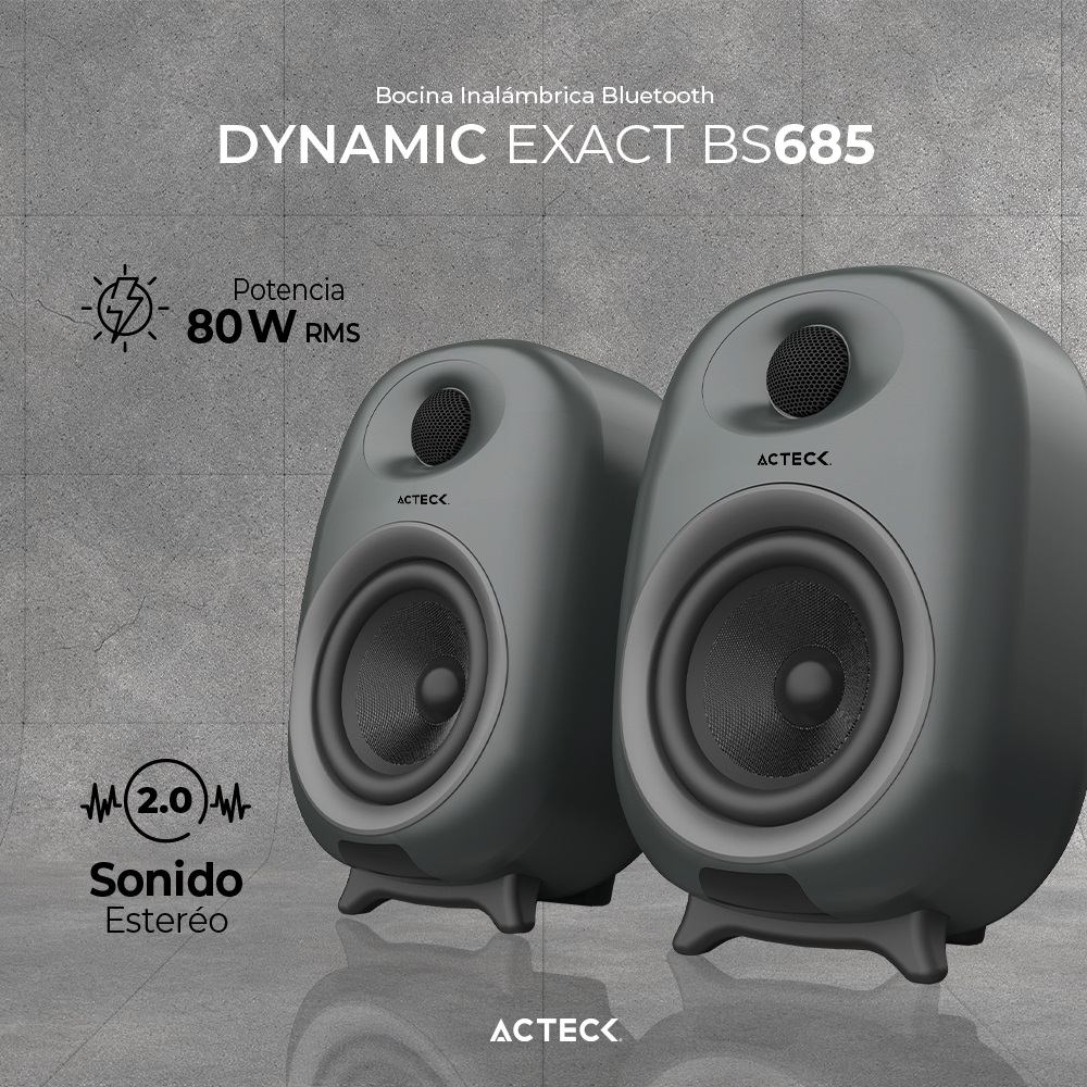 Bocinas Bluetooth Dynamic Exact BS685 Elite Series