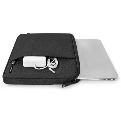 Funda 15.6 pulgadas, p/Laptop CITY, Poliester,Negro, 651848 BROBOTIX