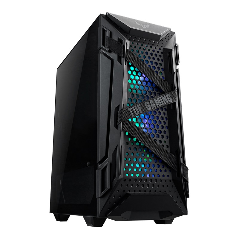 Gabinete ASUS GT301/BLK/ARGB, Gabinete, ATX, Negro