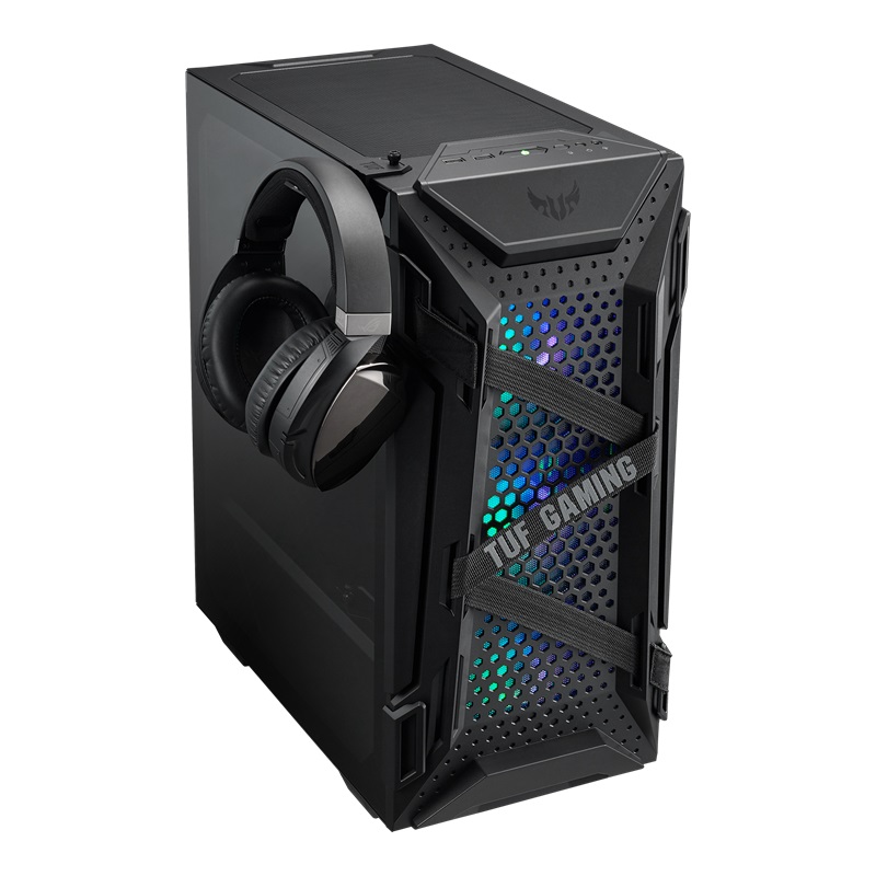 Gabinete ASUS GT301/BLK/ARGB, Gabinete, ATX, Negro
