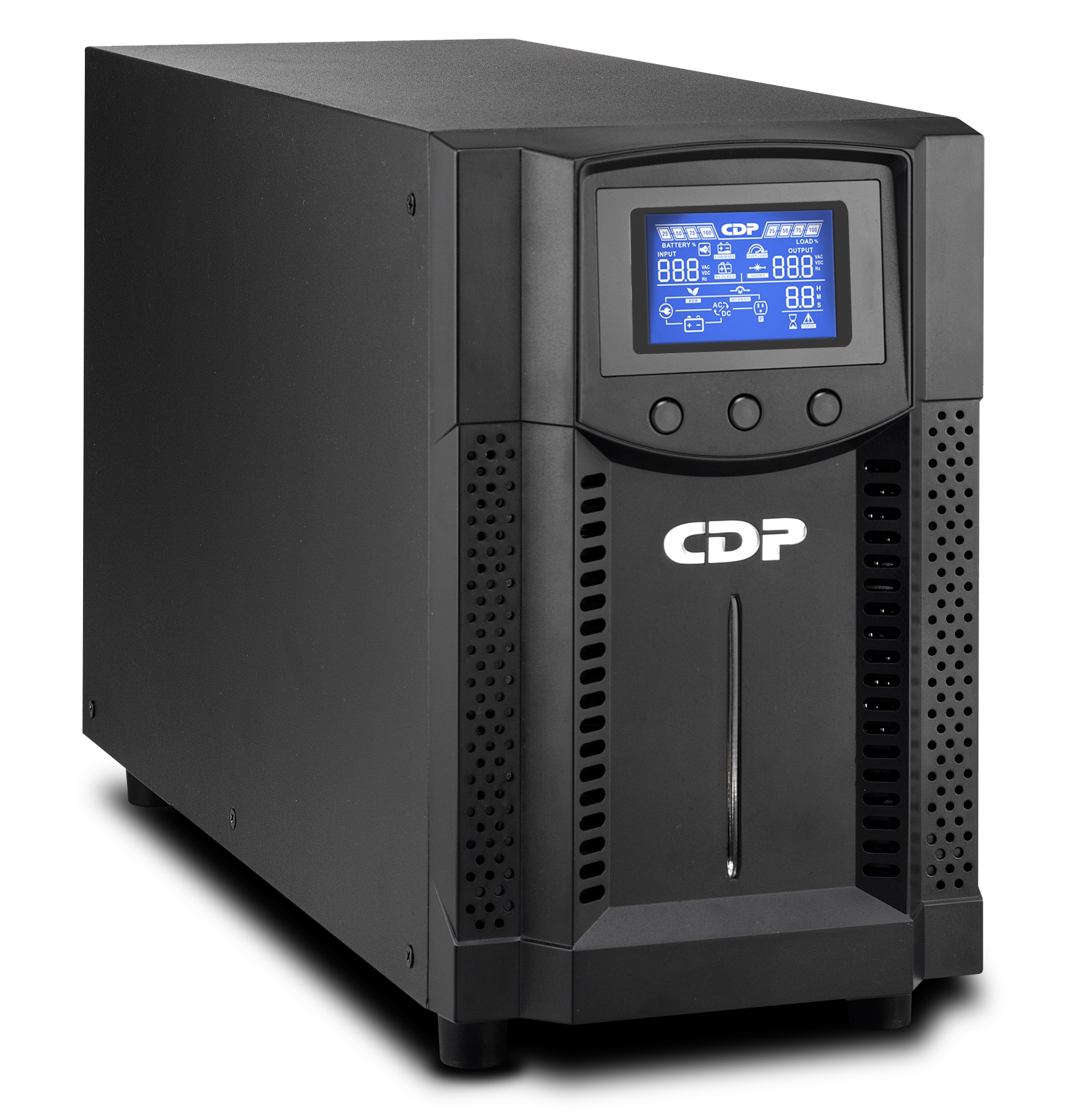 No-Break CDP UPO11-1, 1000 VA, 900 W, Negro