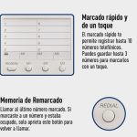 Teléfono Analógico PANASONIC KX-TS550MEB