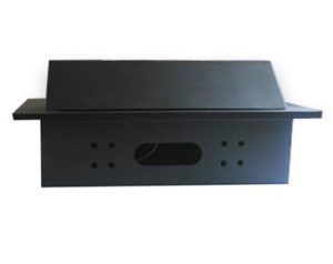 Caja de mesa, RJ45 Cat 5e, HDMI, SVGA, USB V2.0, 3.5 mm, Nema 5-15R, Negro, BROBOTIX 005514N