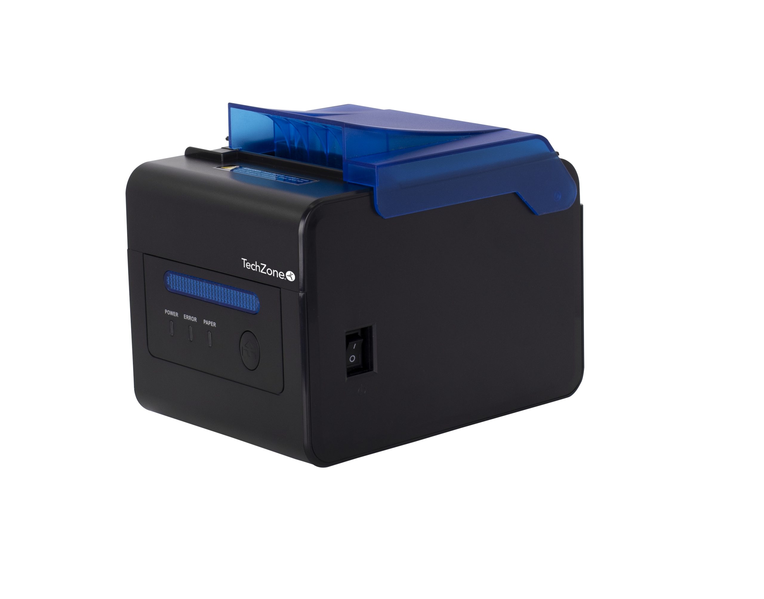 Impresora termica TechZone TZBE302E de 80mm, vel de 300mm/s, 203 DPI´s, USB-SERIAL-RJ45-RJ11, cortador automatico, 1 año de garantía