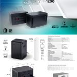 Regulador de Voltaje ENERTON PROTECT RV1200 ACTECK Advance Series