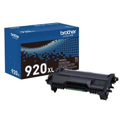 Tóner Brother TN920XL negro, rendimiento aproximado 6,000 páginas