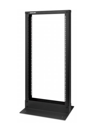 715966 Rack de dos postes 19 pulgadas para 22U; Diseño modular para una rápida instalación, acero laminado en frío de alta calidad