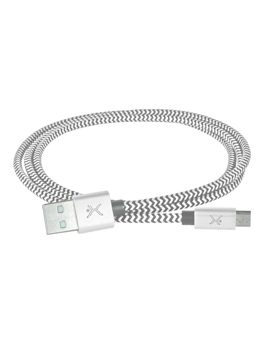 Cable USB A Micro USB PERFECT CHOICE PC-101680 , Plata