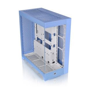 Gabinete THERMALTAKE CA-1Y3-00MFWN-00, Midi-Tower, PC, Vidrio, SPCC, ATX, EATX, micro ATX, Mini-ITX, Azul
