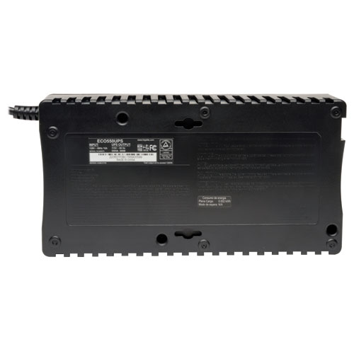 No-Break TRIPP-LITE, 550 VA, 300 W, Negro, Hogar y Oficina