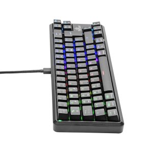 Teclado Gamer YEYIAN YTM-28210B AKIL S3500 MECANIC Switch Azul RGB/BT