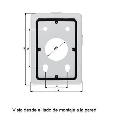 Caja de conexiones para camaras PTZ compatible con PFB303W / PFB300S / PFB310W / PFB306W / PFB305W / PFW1