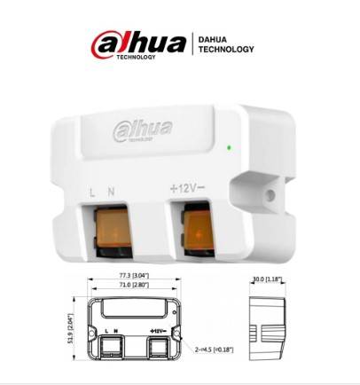 Fuente de Poder DH-PFM320D-015 12vcc 1.5 Amp/ Tipo Convertidor de 110 Vca a 12 Vcc 1.5A/ Led Indicador/ Facil Instalación/ Certificaciones CE, FCC