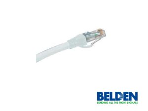 Patch Cord UTP CAT6A BELDEN CA21109007, 2,1 m, RJ-45, Macho, Blanco