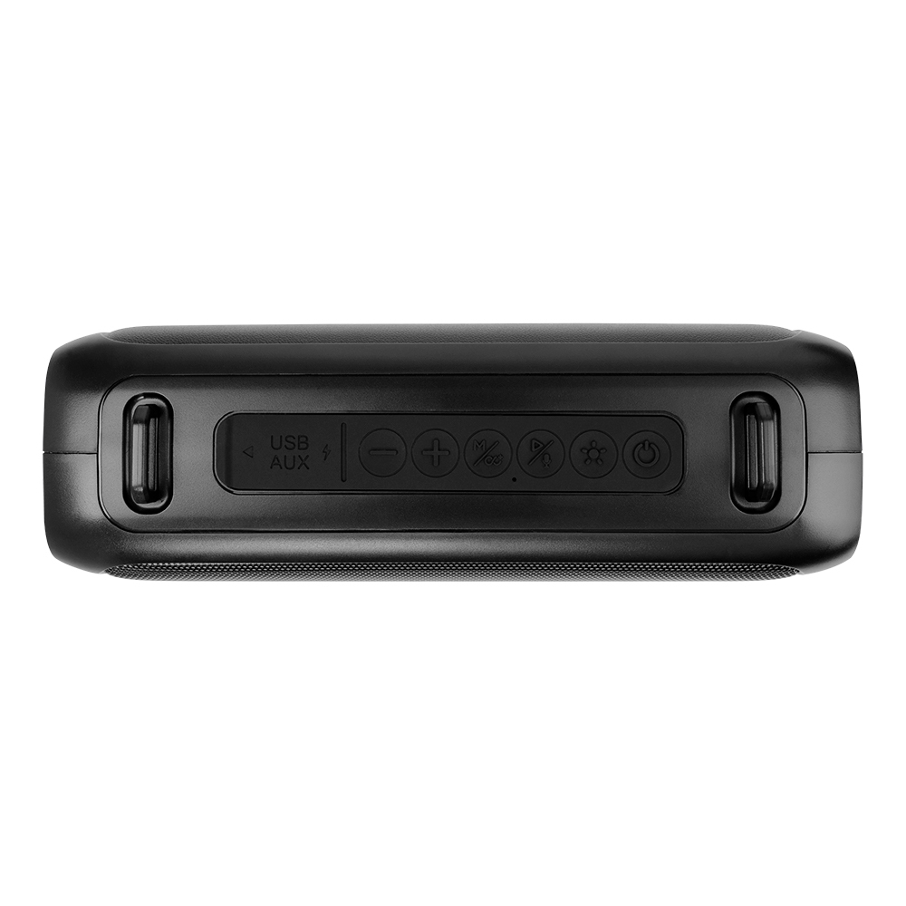 BOCINA VORAGO BSP-260 BLUETOOTH / USB / 3.5MM / LUZ RGB / TWS / 16W RMS CON HASTA 7 HRS AUTONOMIA