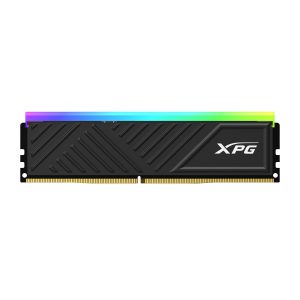 Memoria RAM ADATA XPG SPECTRIX D35G, DDR4 16GB UDIMM 3200MHz, con Iluminación RGB. Disipador NEGRO. AX4U320016G16A-SBKD35G