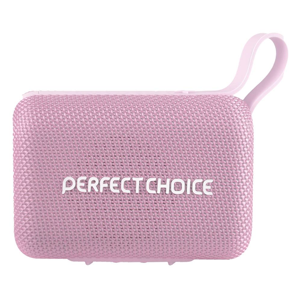 PERFECT CHOICE BOCINA PORTATIL SUGARY ROSA PC-113300