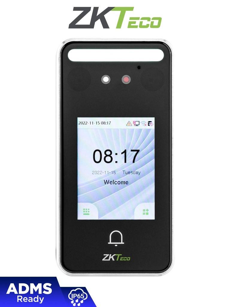 ZKTECO SpeedFaceV3LITE - Control de Acceso y Asistencia Visible Light con Autenticación Facial (500 Rostros)