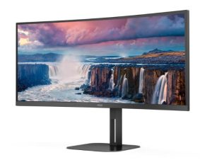 Monitor AOC CURVO Modelo CU34V5CW/BK Brillo 300CD/M2 (MPRT) Tiempo de respuesta 4ms