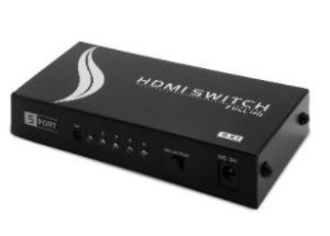 Multiplexor Manual HDMI DE 5 Dispositivos a 1 TV, C/control Remoto 963684 BROBOTIX