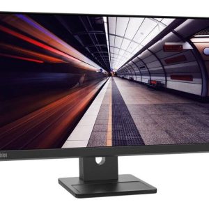 Monitor Lenovo ThinkVision E24-30, Pantalla 23.8 pulgadas HD (1920x1080), HDMI, VGA,DP, Color Negro, Garantía 3 Años con fabricante