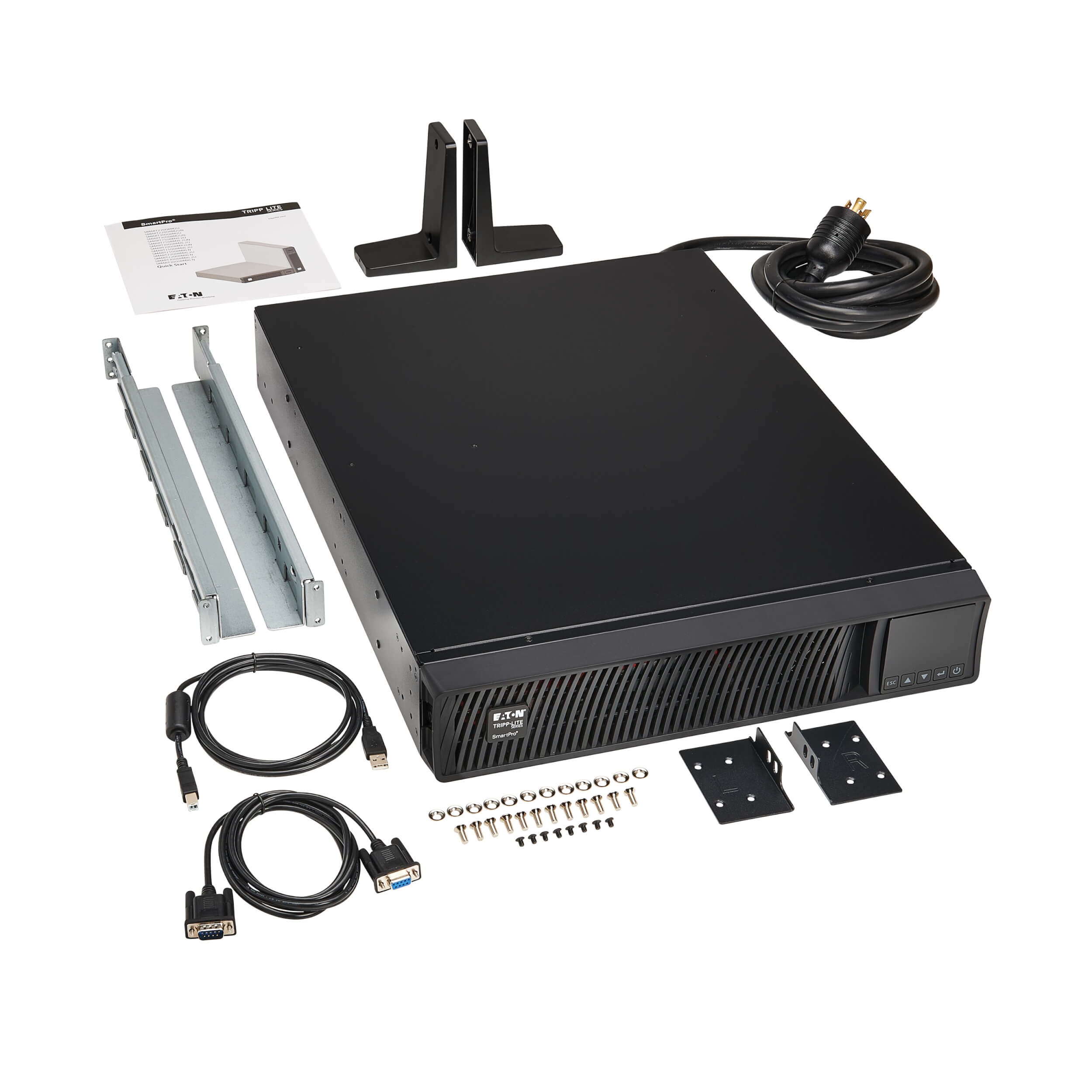 UPS interactivo TRIPP-LITE SMART3000RMXL2U, 3000 VA, 3000 W, Negro, Industrial