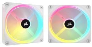 Ventilador CORSAIR CO-9051008-WW, RGB, Consumo de energía: 1.02A, Control PWM, Nivel de sonido: 10 - 37 dBA