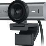 Logitech Cámara web MX Brio 960-001548.Ultra HD 4K para colaboración y streaming.