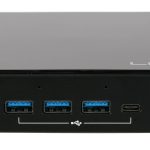 MINI PC ECS LIVA Z3 INTEL N5100 SOC, 4GB, 128GB, USB 3.2, HDMI, 1MDP, WIFI, BLUETOOTH, WINDOWS 11 PRO