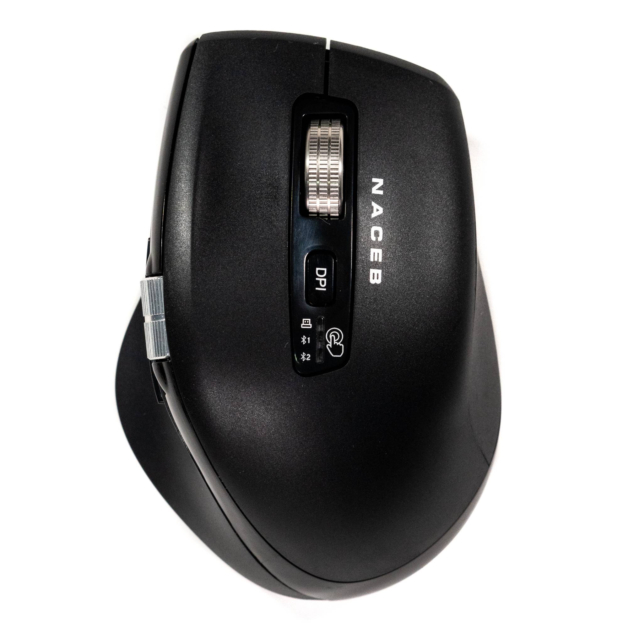 Naceb Mouse Inalambrico Doble Scroll NA-0133