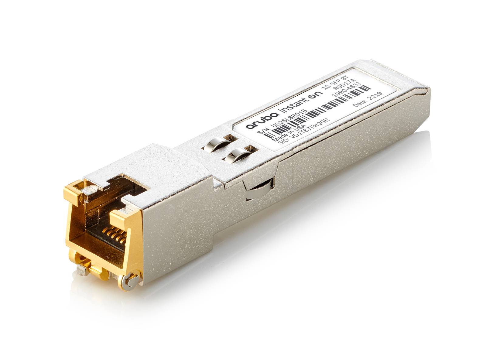 Transceptor HPE Networking Instant On 1 Gbit/s SFP RJ45 100m Cat5e (R9D17A)