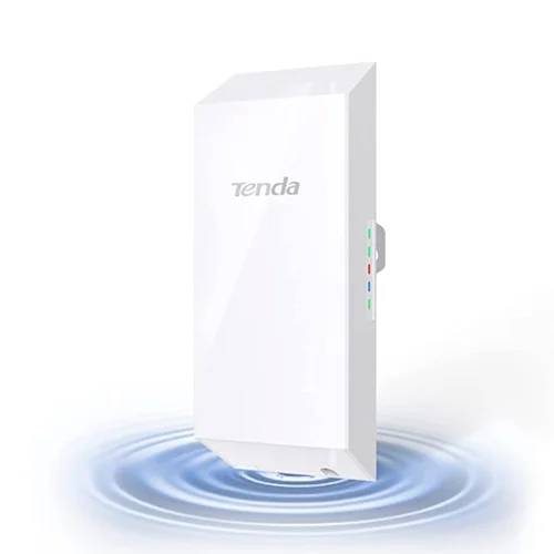 Antena O1 TENDA 2.4GHz 8 dBi 11n PTP y PTMP, ISP Privada, CCTV y transmisión de datos. Rango 500 mts, ip65, led PoE/LAN,LED1,LED2, maxima 300 Mbps.