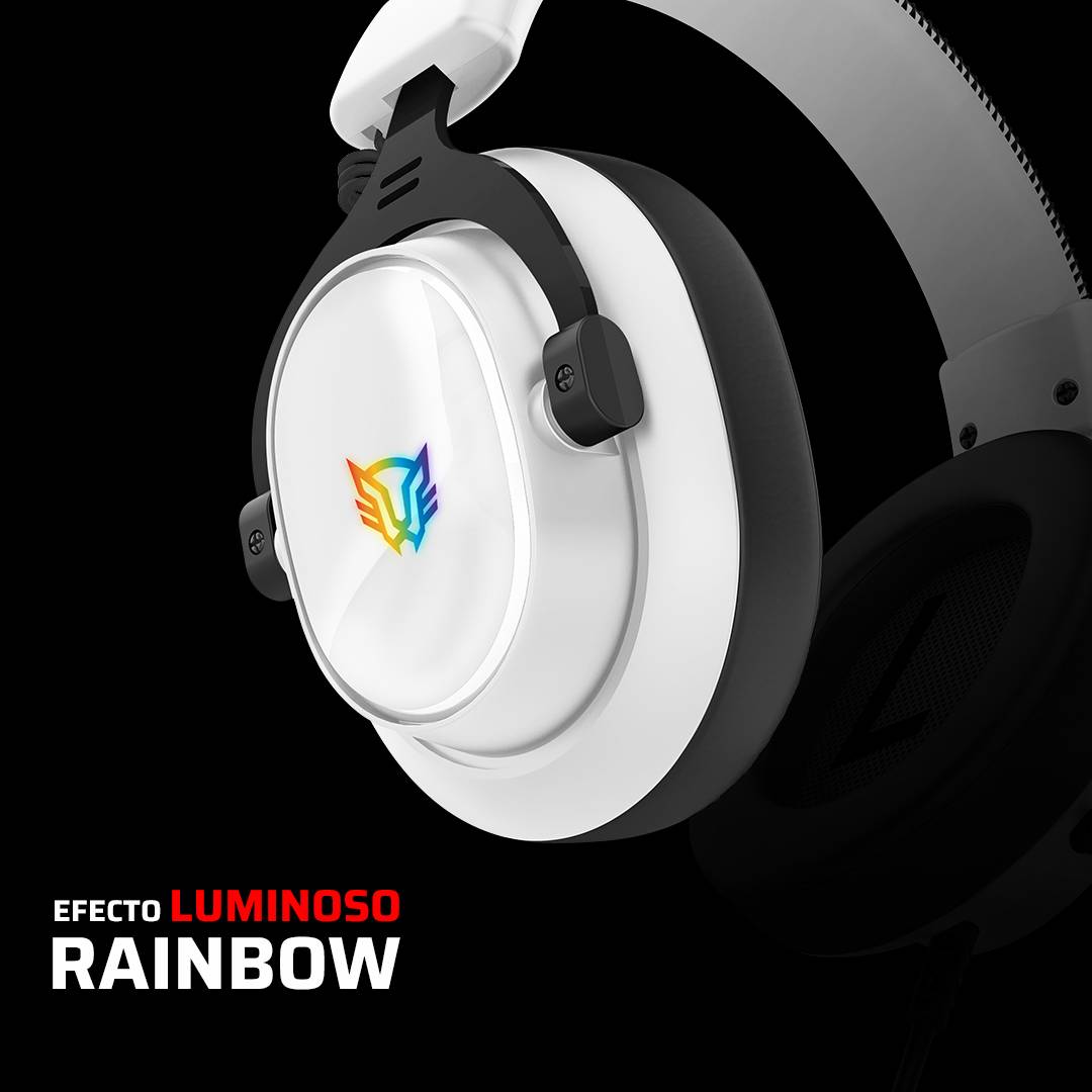 Audífonos Gamer Alámbrico Aviator Expert HA777 Balam Rush Legend Series Sonido Envolvent, Alta Voces 53mm,Micrófono Omnidireccional desmontable