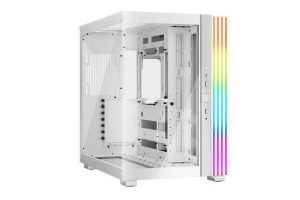 GABINETE be quiet! Light Base 600 DX White BGW66&nbsp;Panel frontal y lateral con ventana completa, Iluminación LED ARGB