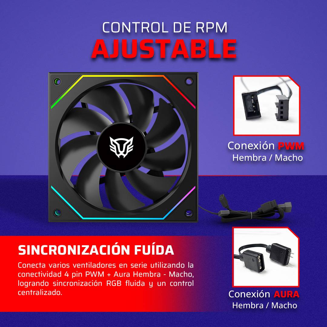 Ventilador de 120mm Balam Rush Eolox Link EXL95