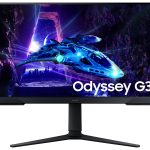 Monitor Samsung Gamer 27 pulgadas, Odyssey G3, FHD, Flat, 180Hz, 5ms, color negro, LS27DG300ELXZX