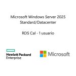 LTU de Microsoft Windows Server 2025 con servicio de escritorio remoto 1 usuario CAL WW