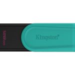 Memoria USB de 128GB Kingston DTXS/128GB Exodia S (Negro + Azul)