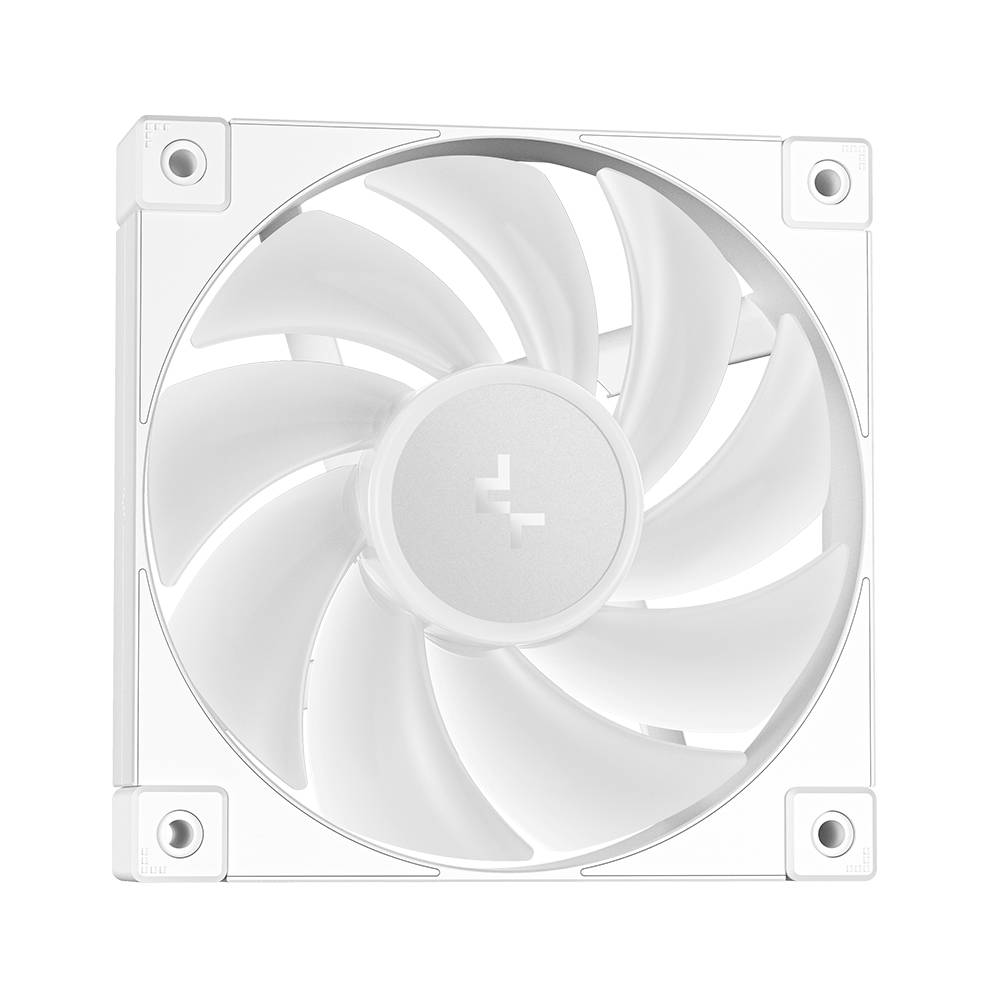Enfriamiento Liquido DeepCool LT240 ARGB , 2 x 120mm, 600-2400 RPM Blanco R-LT240-WHAMNC-G-1
