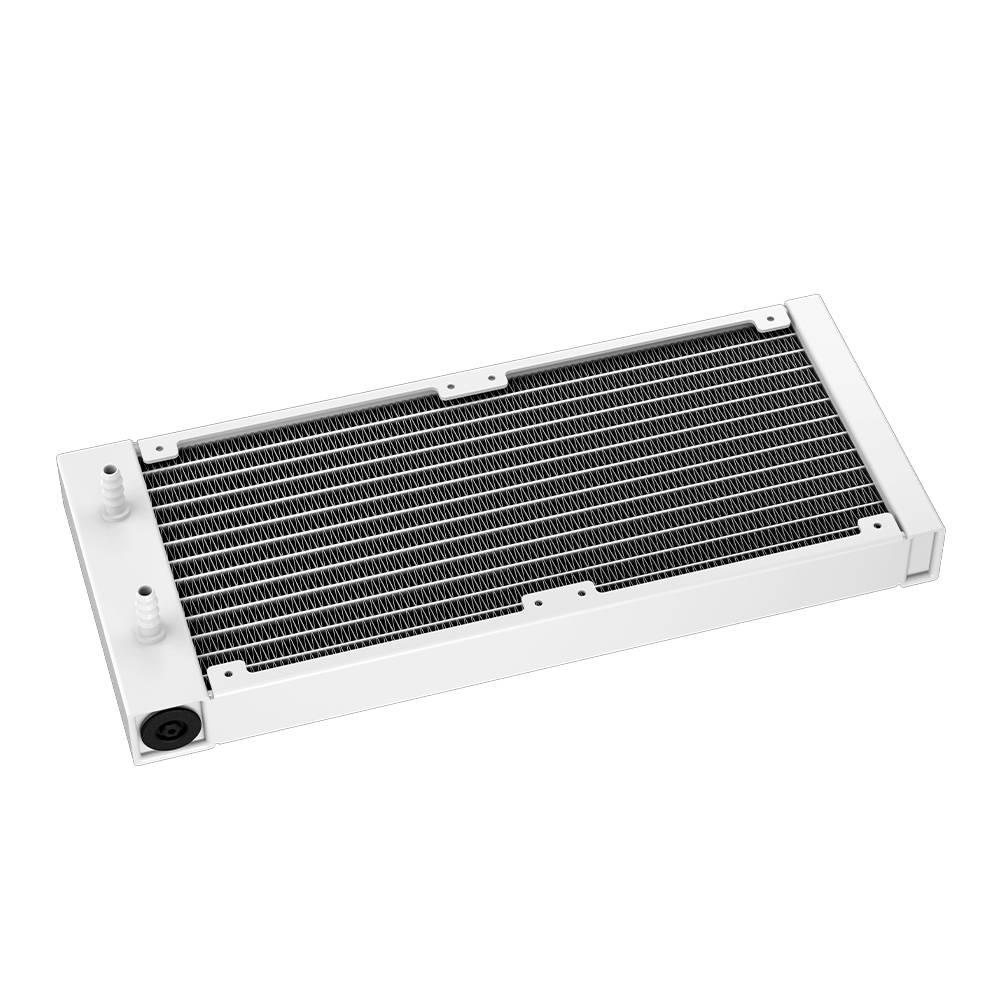 Enfriamiento Liquido DeepCool LT240 ARGB , 2 x 120mm, 600-2400 RPM Blanco R-LT240-WHAMNC-G-1