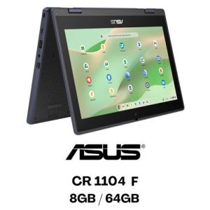 ASUS CHROMEBOOK CR1100 Intel Processor N150 , Intel UHD Graphics, 8GB LPDDR5, 64GB, Pantalla Touch 11.6 Pulgadas, Chrome OS