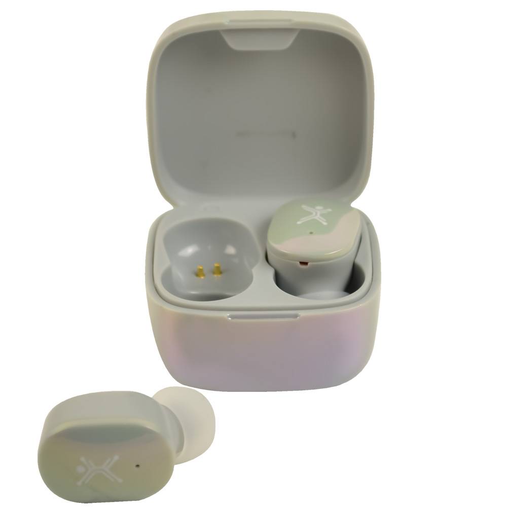 Audífonos Inalámbricos Bluetooth Brillantes Pearl Color Gris | PERFECT CHOICE