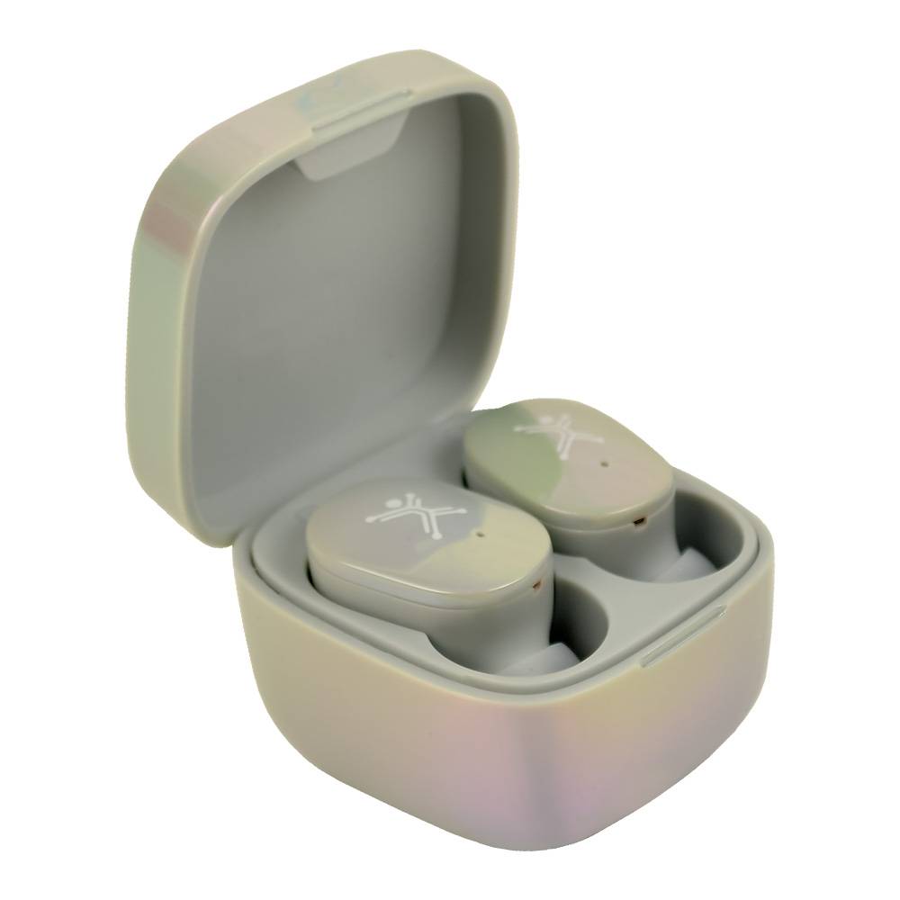 Audífonos Inalámbricos Bluetooth Brillantes Pearl Color Gris | PERFECT CHOICE